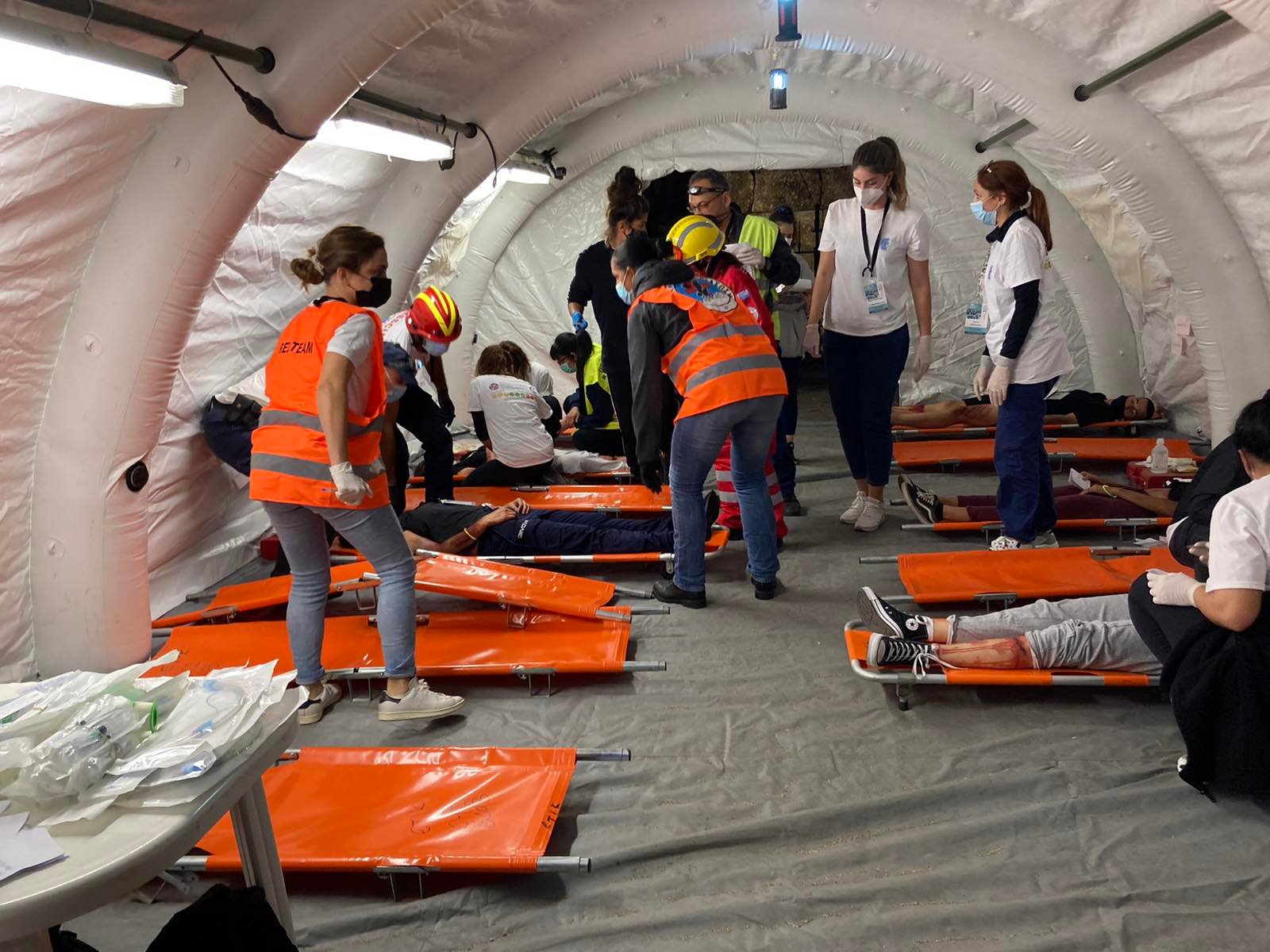 EKAB-3 Readiness exercise that focused on airport accident treatment at the field of Rhodes Airport with FRAPORT
