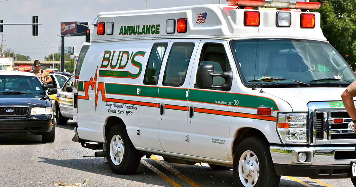 Bud's ambulance in Chicago