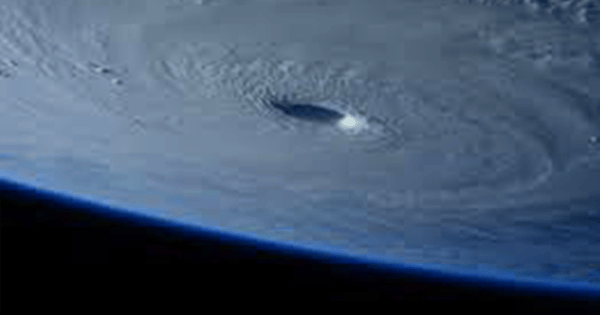 hurricane from space