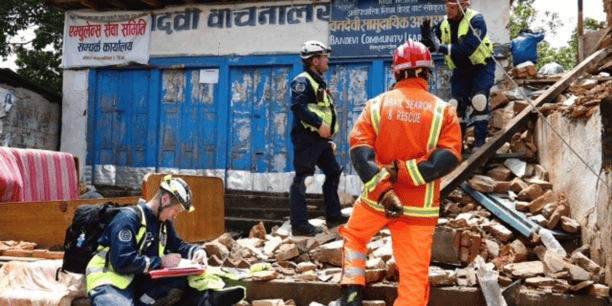 Serve On search and rescue operation started immediately after an earthquake hit Nepal in 2015