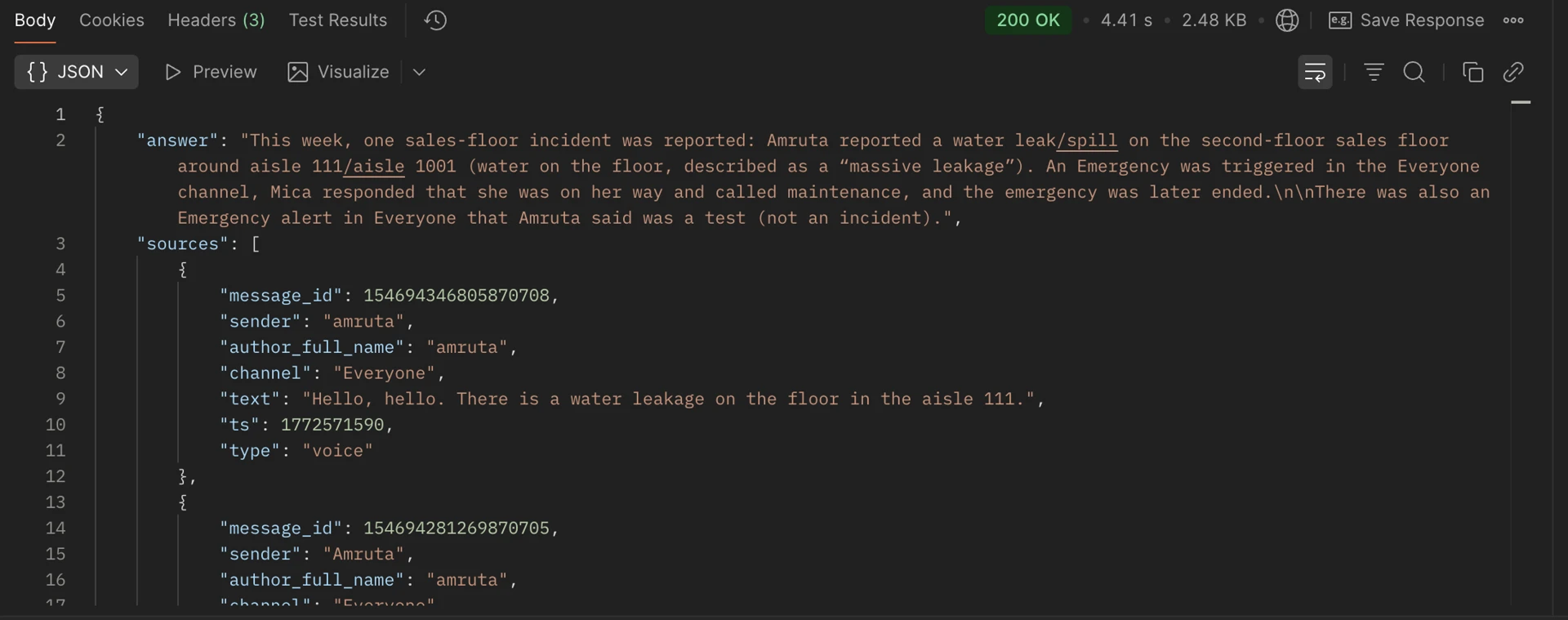 How We Built AI Message Search and Anonymized Message Vault in a Week