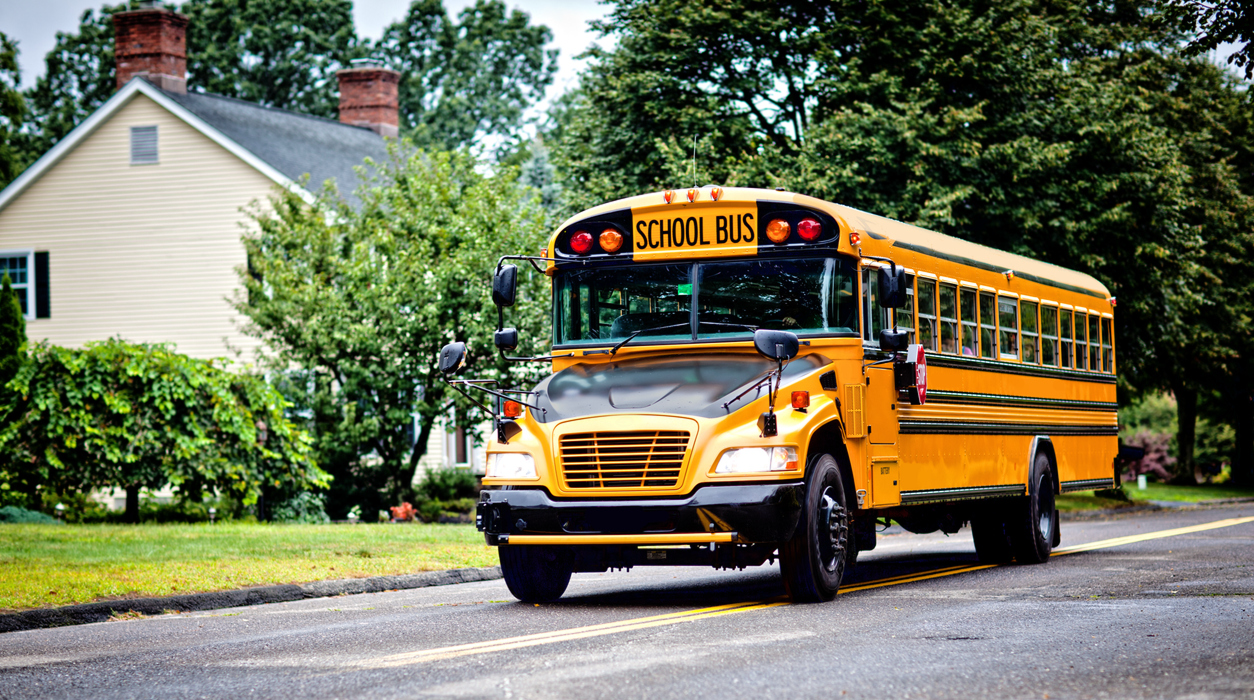 Can a school bus tablet work like a two-way radio?